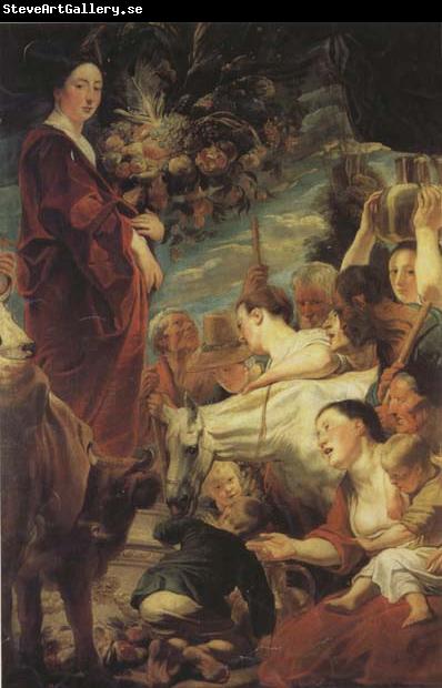 Jacob Jordaens An Offering to Ceres